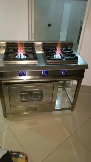 Customised Stainless Steel Gas Cooker Jiko With Oven