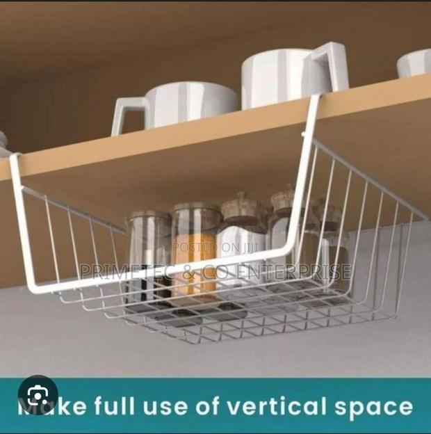 Black or White, Under Shelf Mesh Rack - thumbnail 3