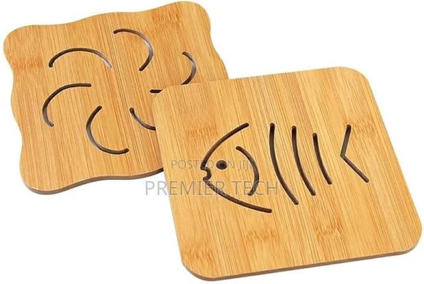 Bamboo Coaster Available in 5 Shapes - main view