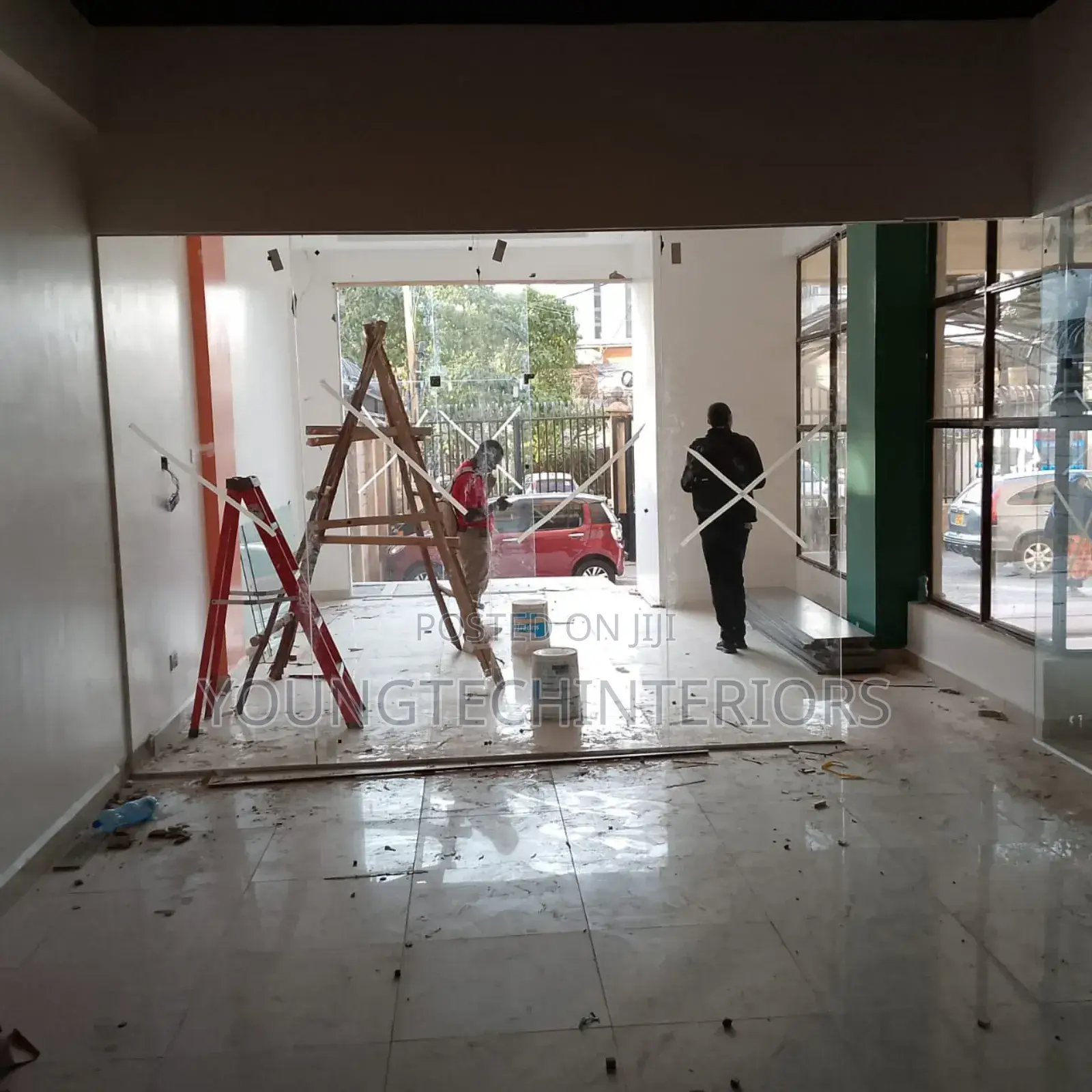 Office Frameless Partition and Fameless Door