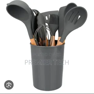 *11pc Nonstick Silicon Cooking/Serving Spoon Set