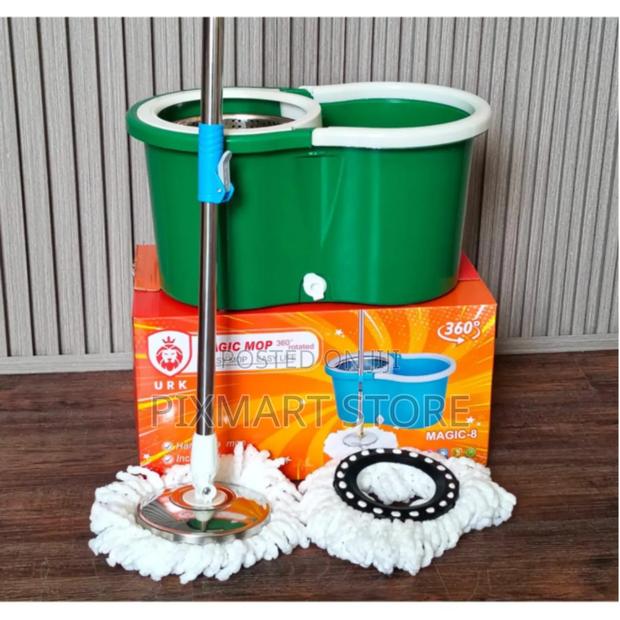 Magic Spin Mop - Effortless Cleaning With Twist - main view