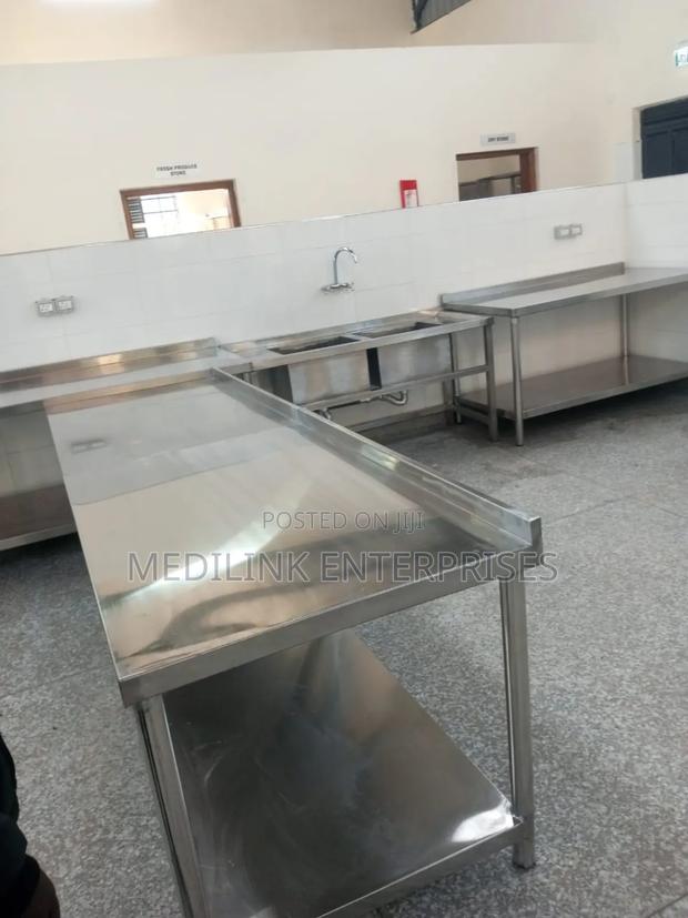 Stainless Commercial Kitchen Tables
