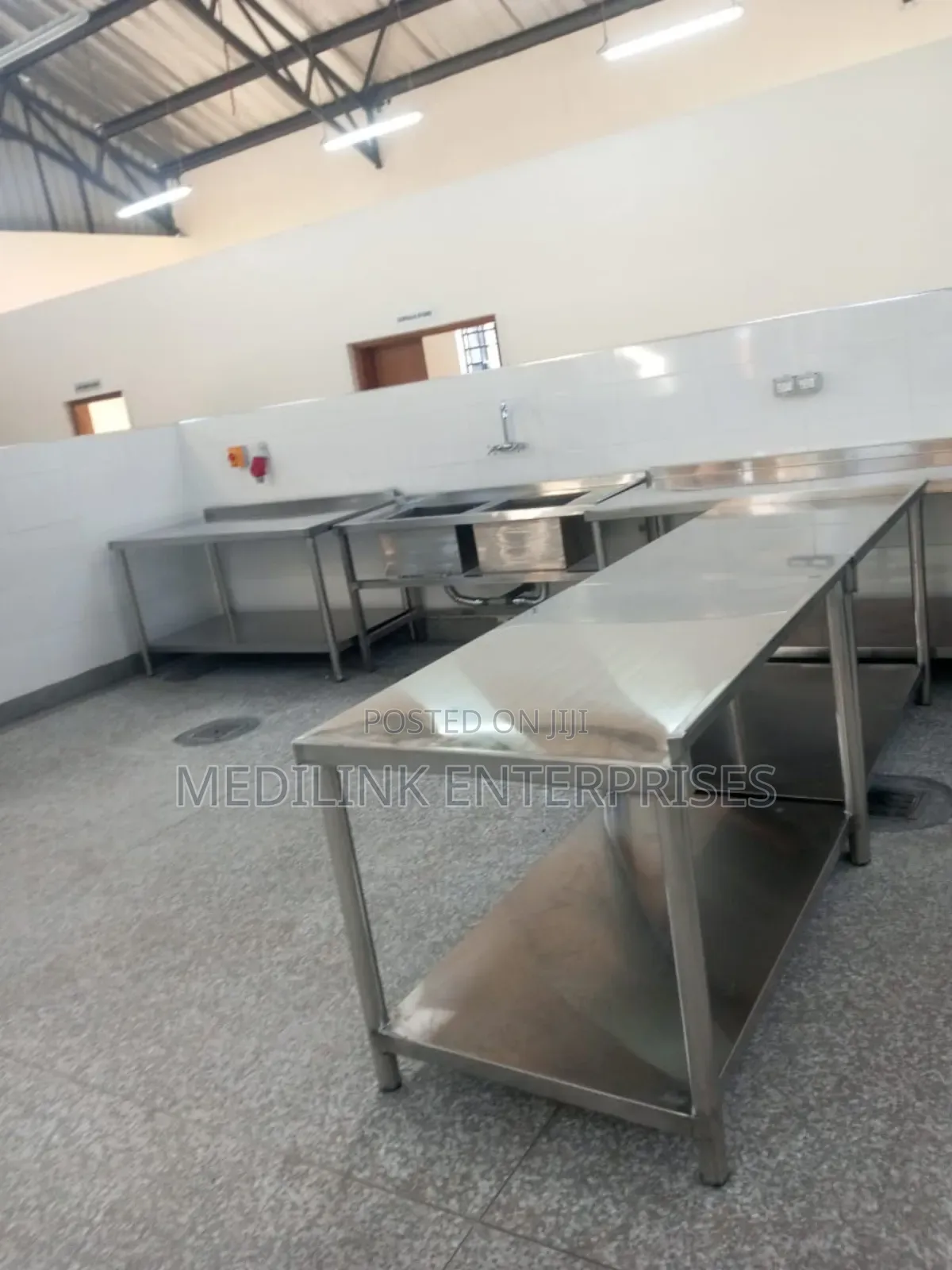 Stainless Commercial Kitchen Tables