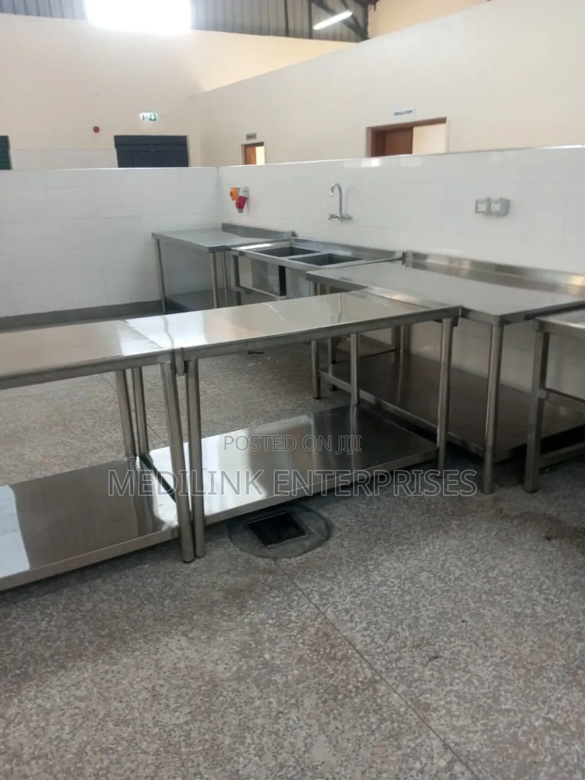Stainless Commercial Kitchen Tables