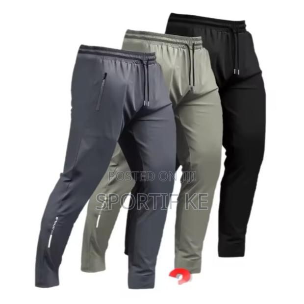 Joggers Pants Quick Dry Workout Training Sweat Pants for Running Gym - thumbnail 2