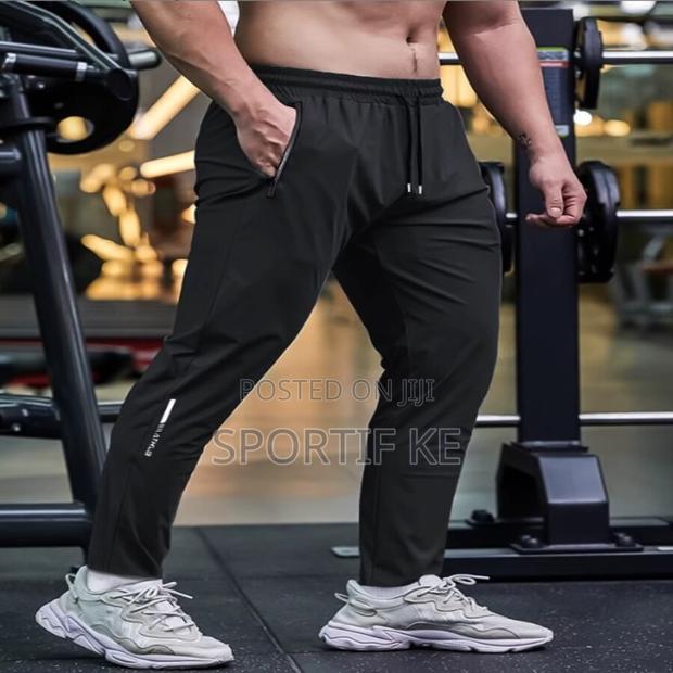 Joggers Pants Quick Dry Workout Training Sweat Pants for Running Gym - thumbnail 5