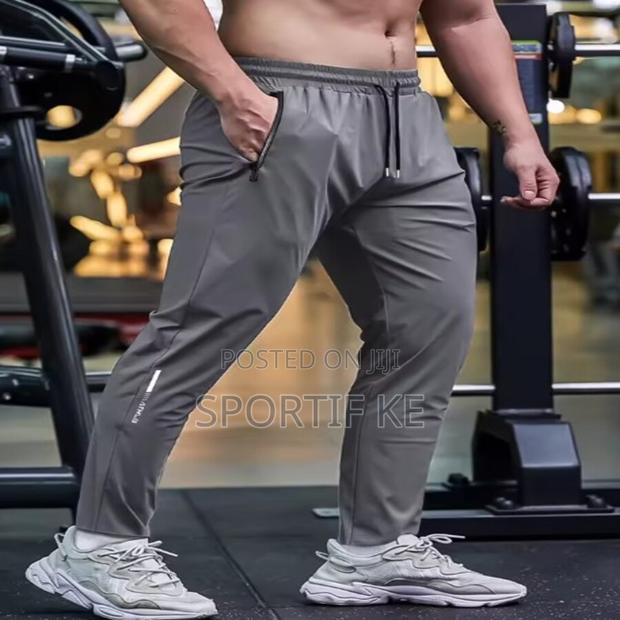 Joggers Pants Quick Dry Workout Training Sweat Pants for Running Gym - thumbnail 6