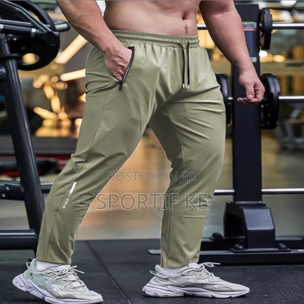Joggers Pants Quick Dry Workout Training Sweat Pants for Running Gym - thumbnail 7