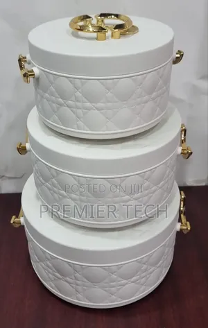 Unique Very High Quality Forever Gold Insulated Hotpots