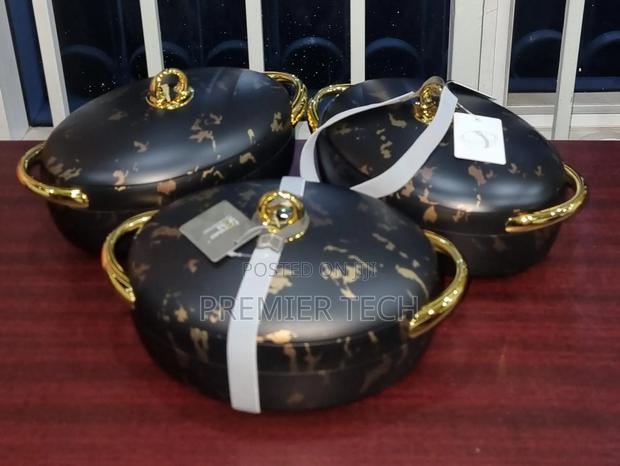 Unique Very High Quality Forever Gold Marble Insulated Hotpots - thumbnail 2