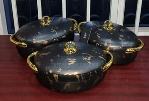 Unique High Quality Forever Gold Marble Profile Insulated Hotpots