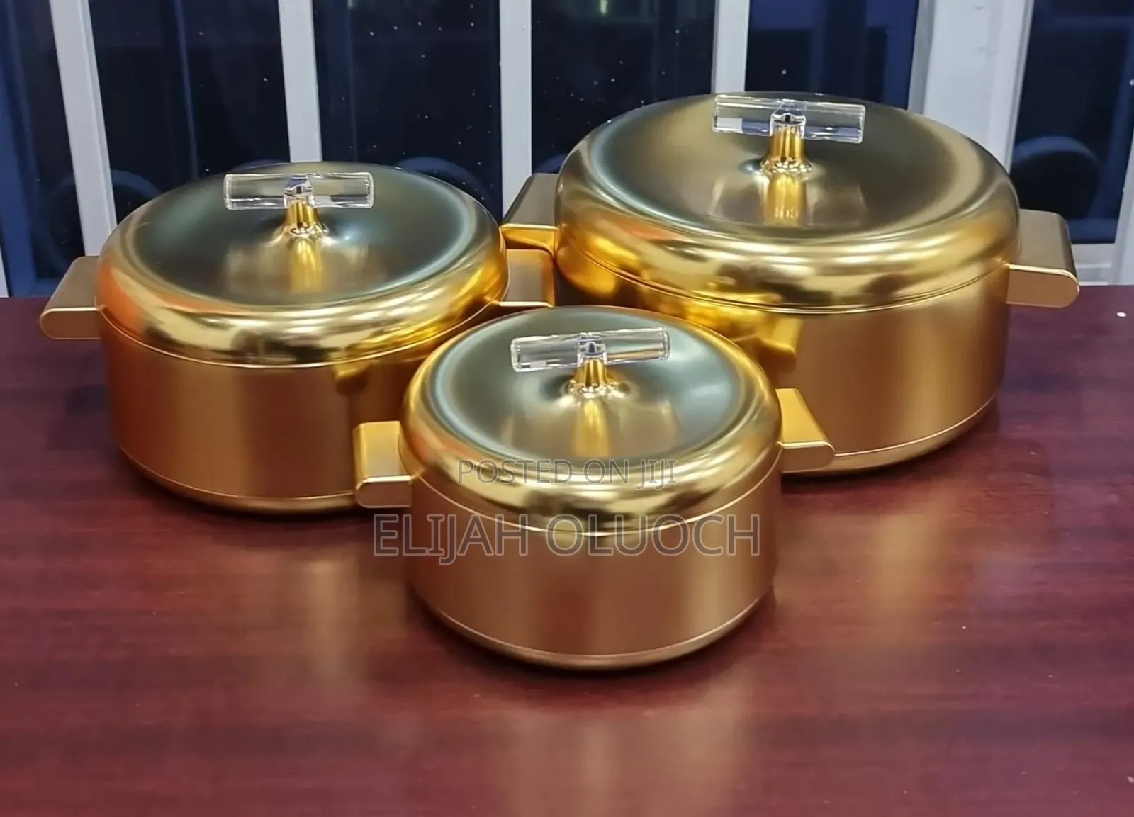 Unique Very High Quality Forever Gold Insulated Hotpots Now Available