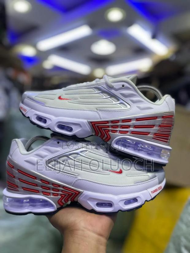 Nike Air Max Plus White University Red 
Quality - main view