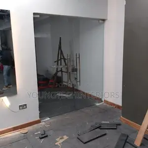 Frameless Double Door
