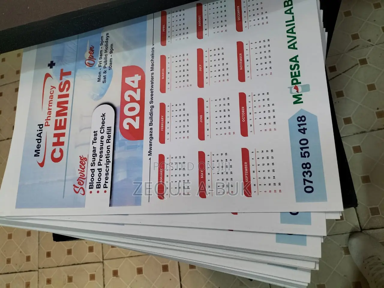 Calendar Printing