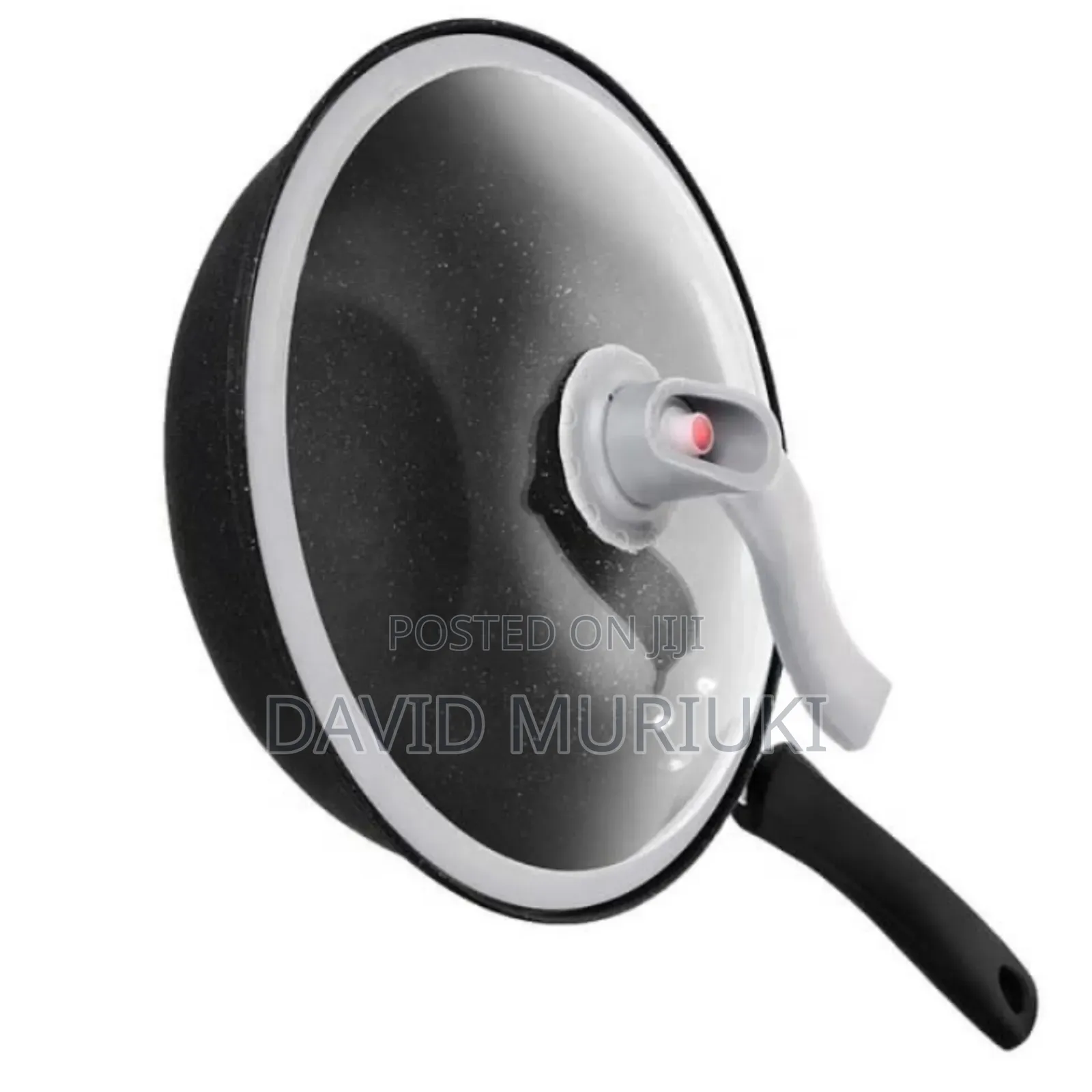 Wok Pan 
32 Cm Diameter 
Non Stick 
Glass Lid 
Pressure Release