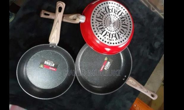 24cm Red Stone Pan