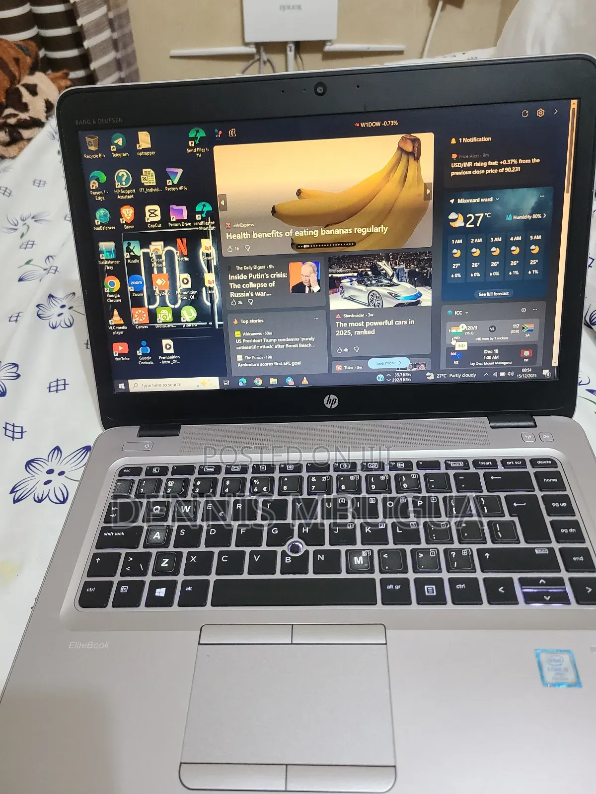 Laptop HP EliteBook 840 G4 8GB Intel Core I5 SSD 256GB