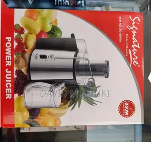 *Signature Power Juicer 850w