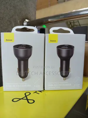 The Baseus 100w Superme Digital Display PPS Dual Quick Charger