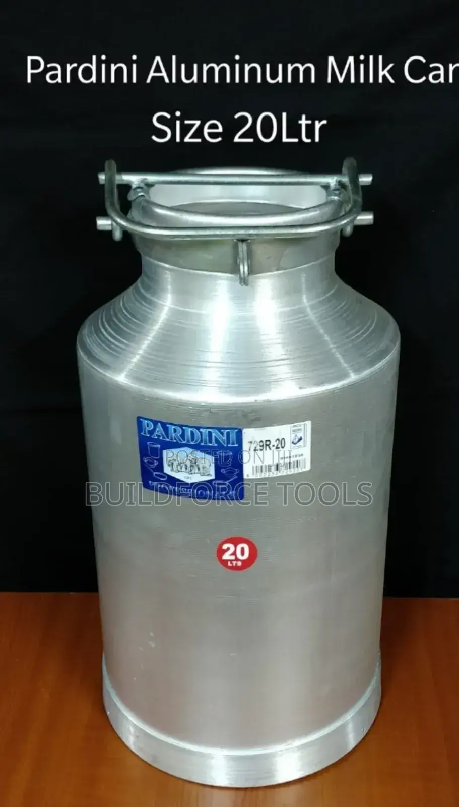 20 Litres Stainless Steel Milking Can