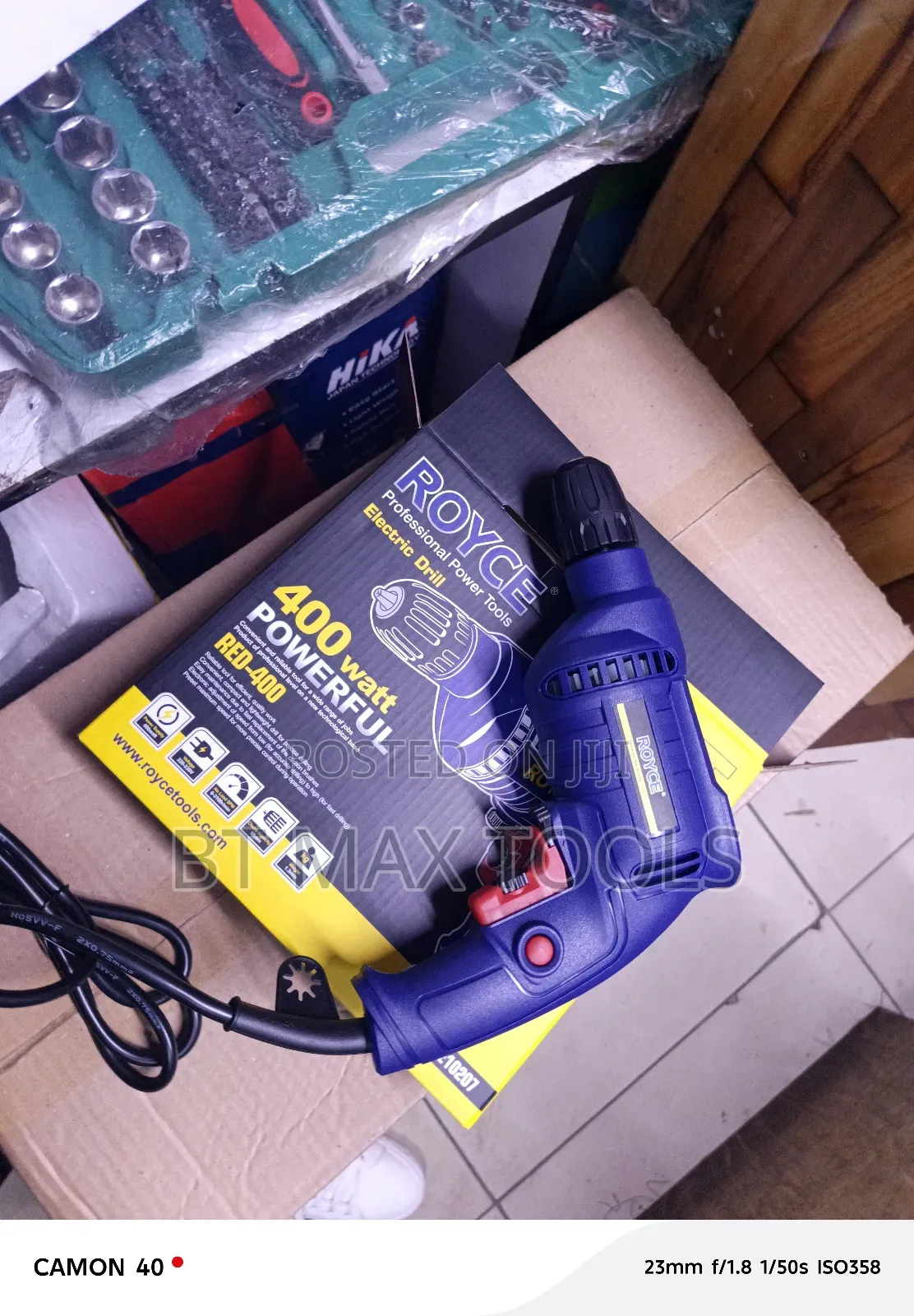 Royce Electric Drill 10mm 400w
