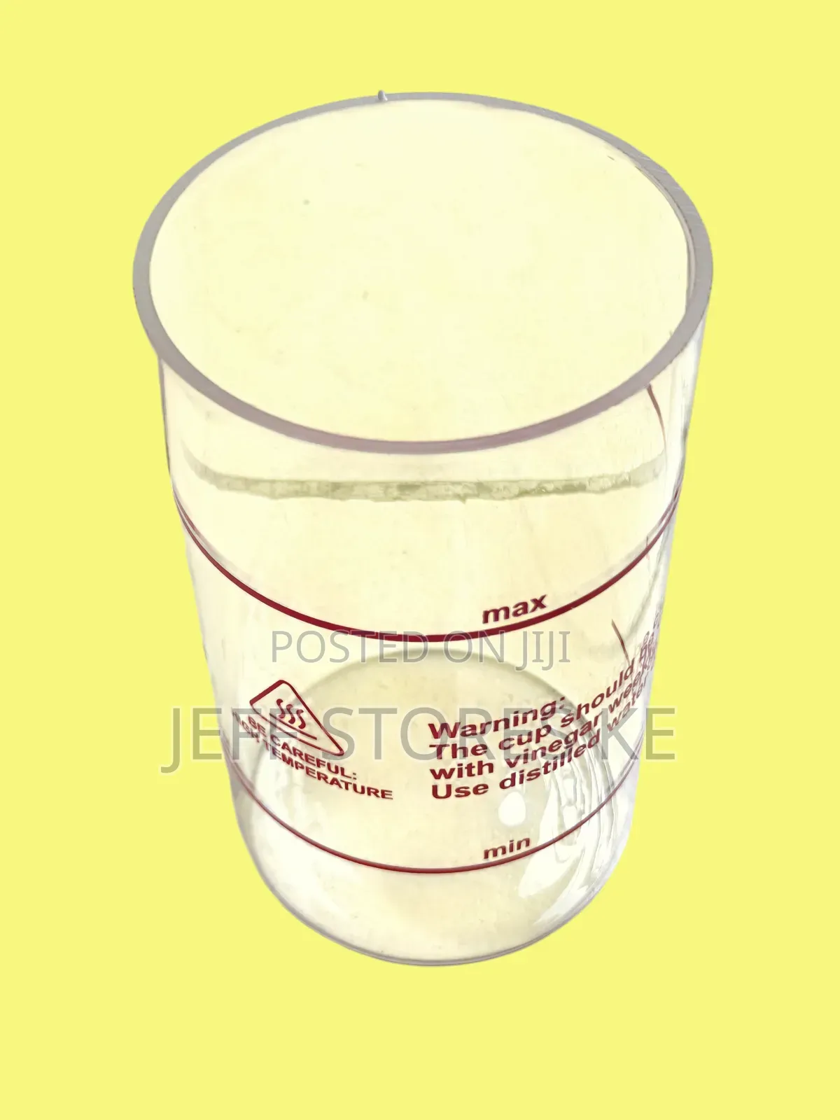Long Medium Sized Facial Steamer Glass