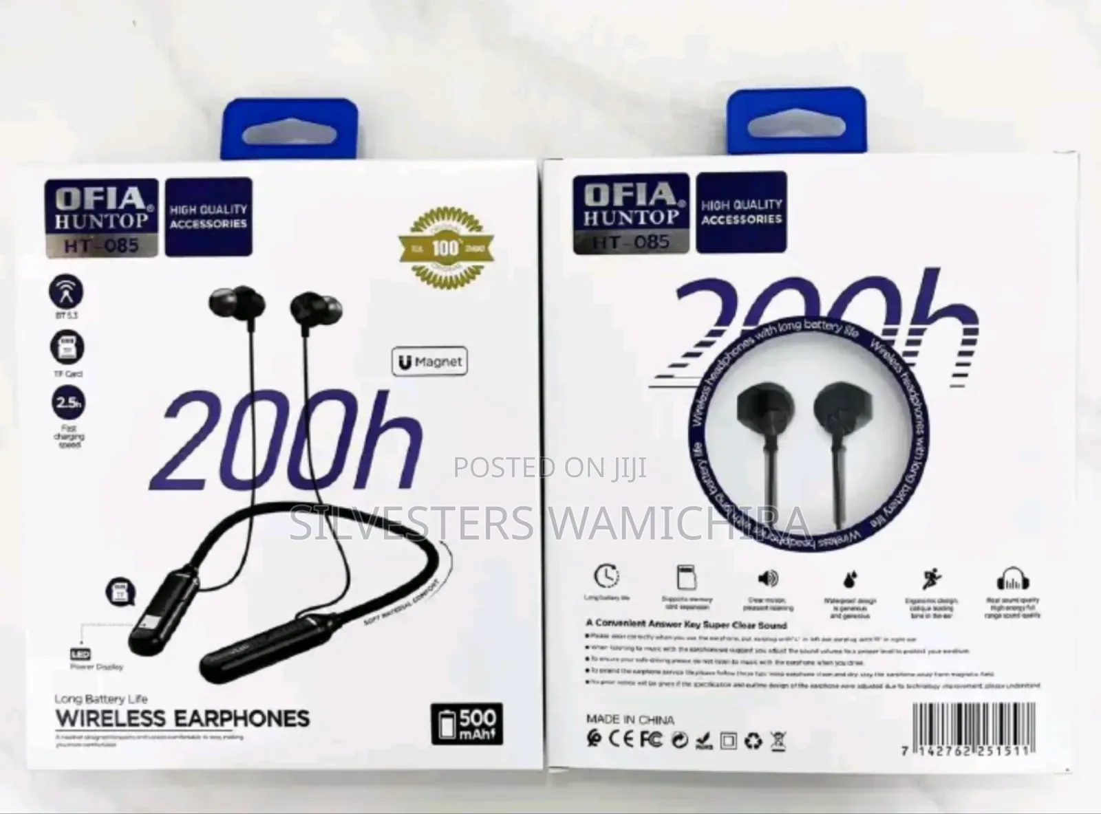 Ofia Huntop Wireless Earphones