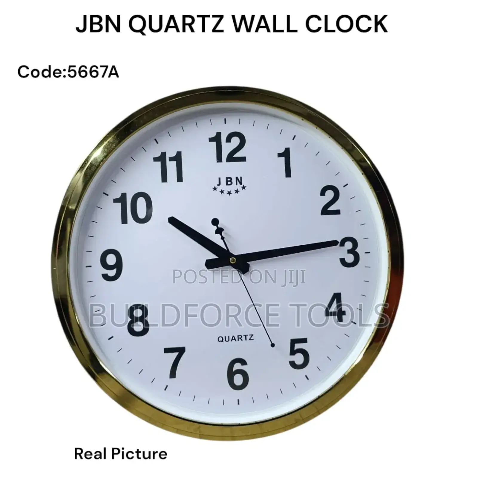 JBN Quartz Circular Wall Clock