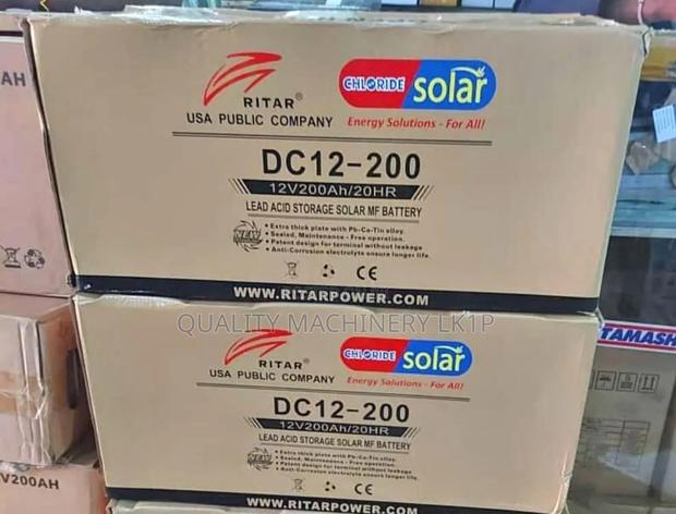 Powerful Ritar Solar Battery 200ah 12v-20hours - thumbnail 2