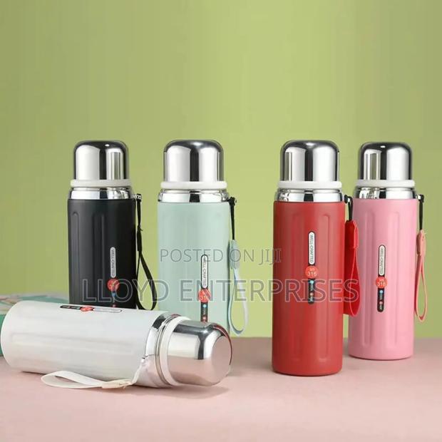 Crafted Stainless Steel 800ml Flask - main view