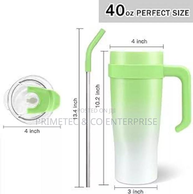 Stanley Unbranded 1200ml Capacity Stainless Steel Thermocups. - thumbnail 2