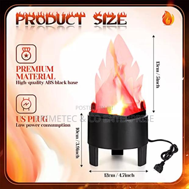 12cm Cylinder 3 Legged Fireplace - thumbnail 2