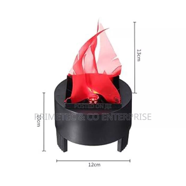 12cm Cylinder 3 Legged Fireplace - thumbnail 3
