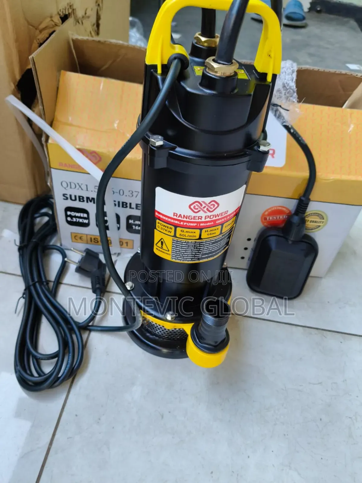 Ranger 0.5hp Surbmirsible Water Pump