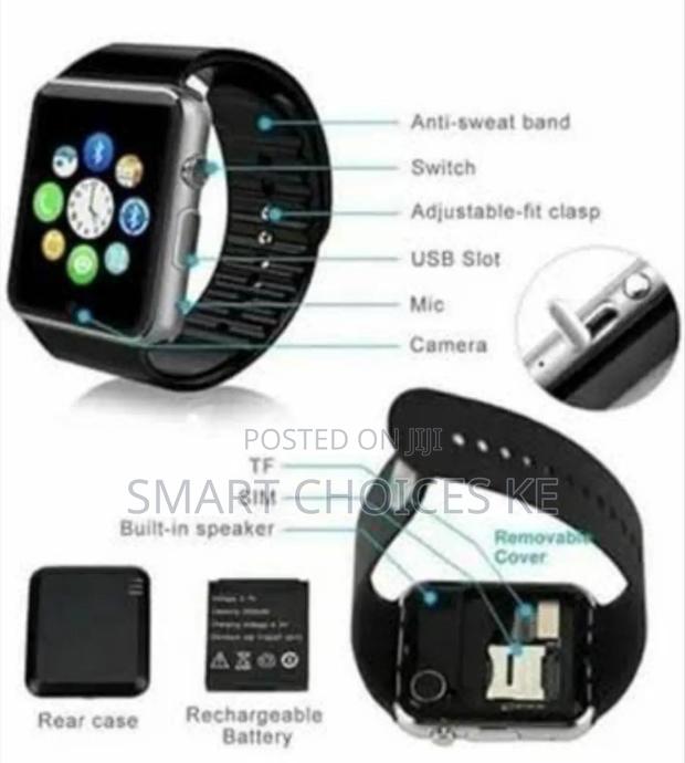 Smartbarry W008 Smart1030 Smart Watch With Simcard - thumbnail 3