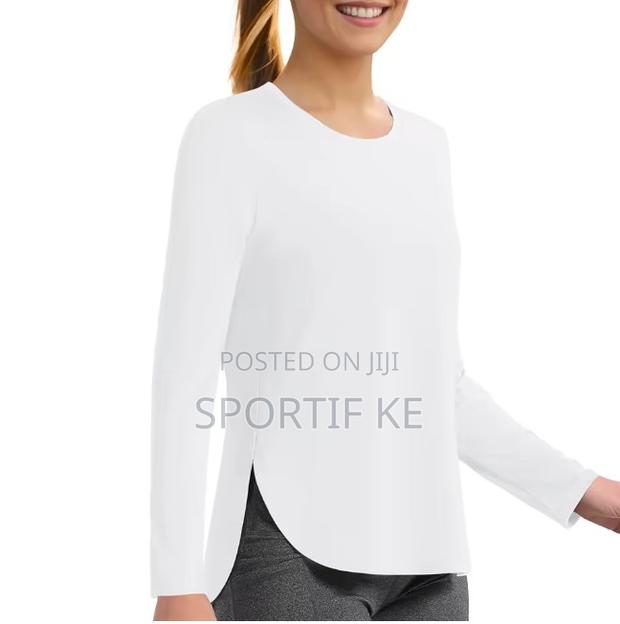Womens High Quality Long Sleeve T-Shirt-for Gym and Hiking