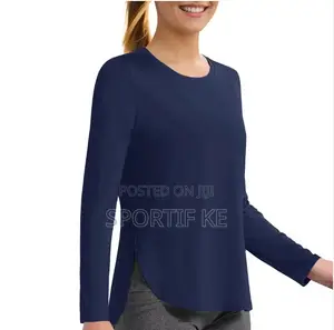 Womens High Quality Long Sleeve T-Shirt-for Gym and Hiking