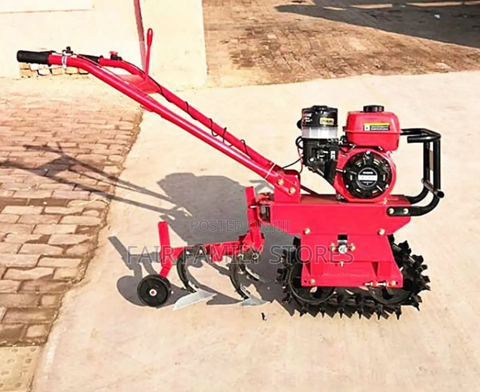 Diesel Engine  Mini Rototiller Farm Machinery Tractor Rear Tine