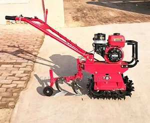 Diesel Engine  Mini Rototiller Farm Machinery Tractor Rear Tine