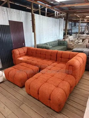 Modern Bubble L Shaped Sofa