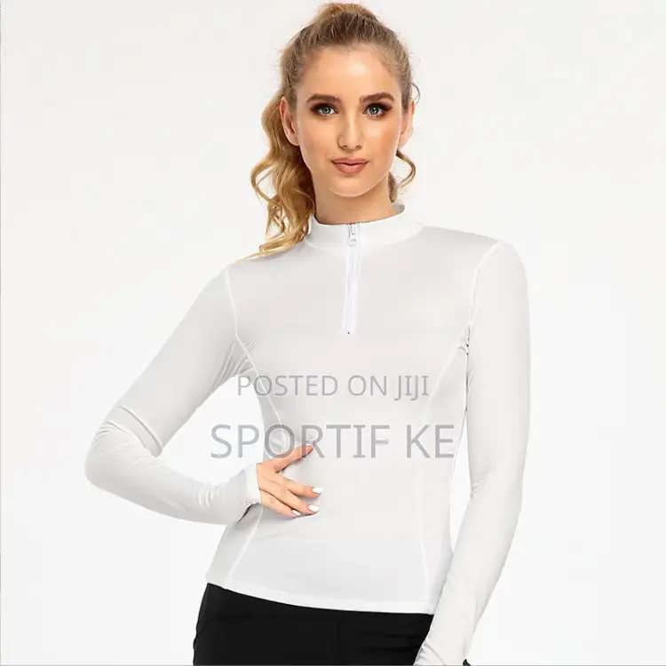 Women's Half-Zip Slim Fit Sport Top