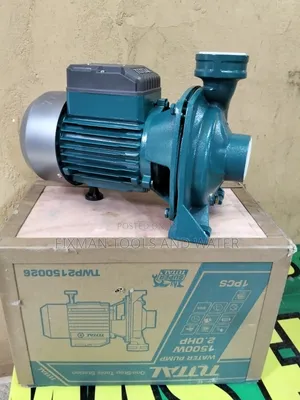 High Pressure Total Water Pump 2 Hp 18m 450l/Min 1 Yr Warranty