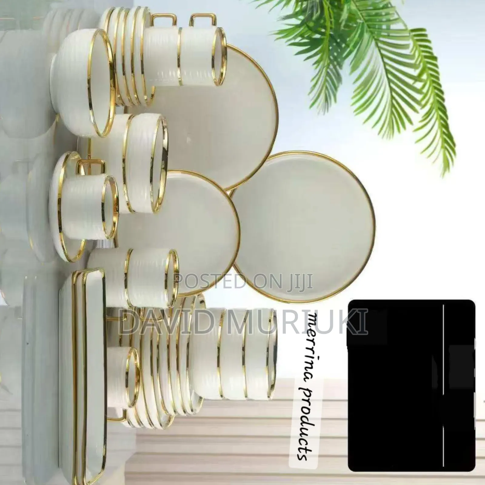 32 Pc Dinner Set Ring Gold Special Offer Now
