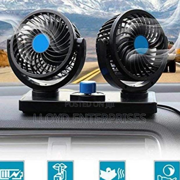 Car Twin Dashboard Fans - main view