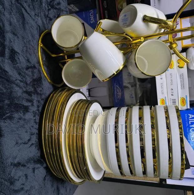 24pc Unique Ceramic Dinner Set* - main view