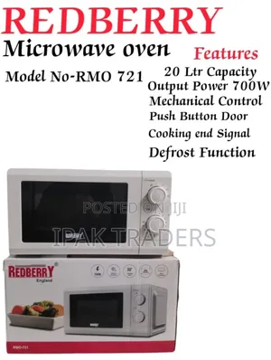 Redberry Premium Range Microwave Oven -20l Mechanical Control Rmo 721