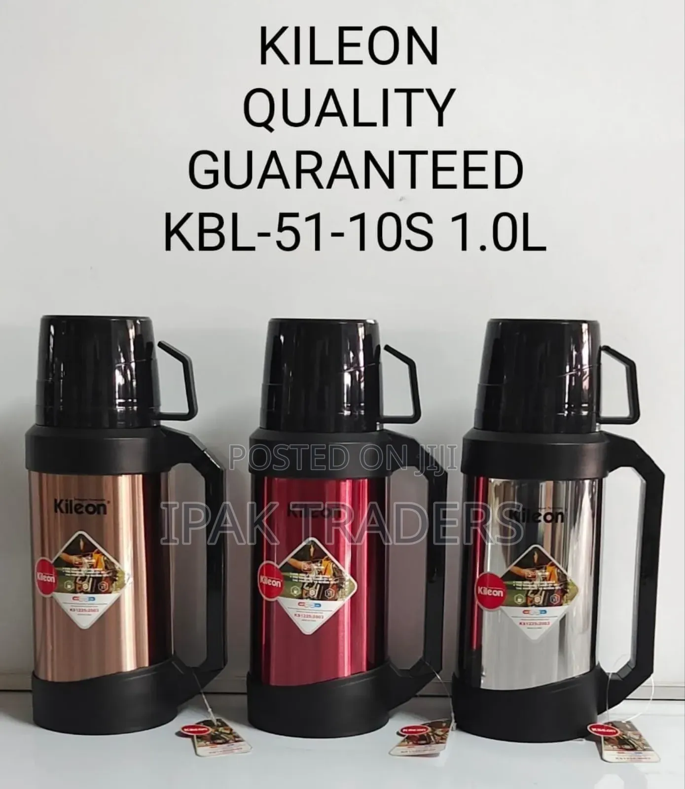 Premium Range of Kileon Vacuum Flask KBL 1l
