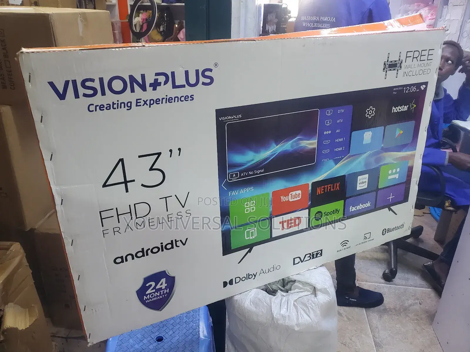Vision Plus 43 Android Smart Tv